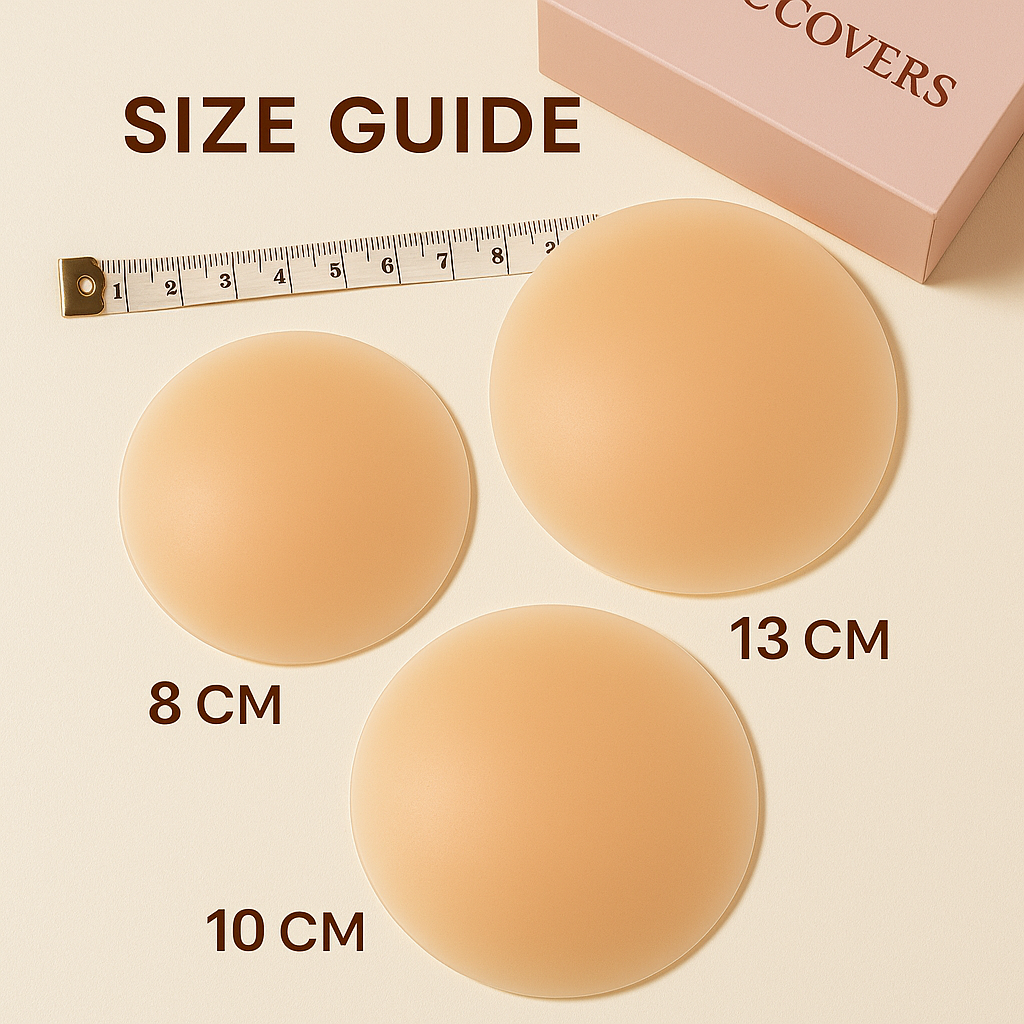 AuraCovers HaloGrips™ – Seamless Silicone Nipple Covers | 30× Reusable