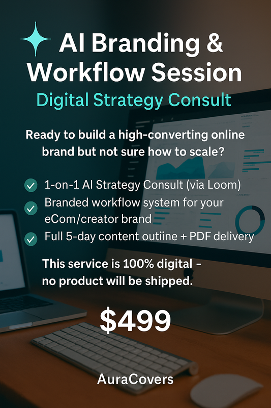 ✨ AI Branding & Workflow Session – Digital Strategy Consult